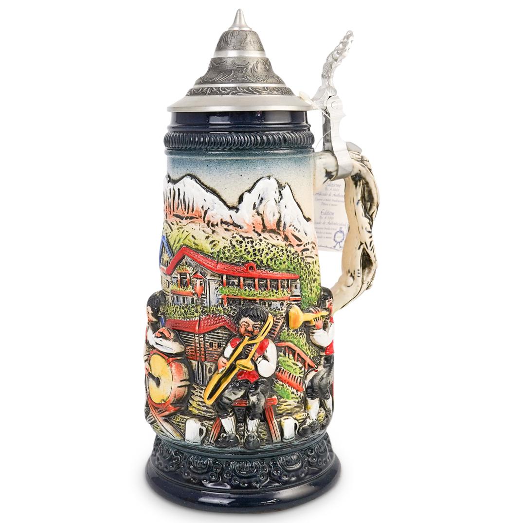 King German Beer Pewter Stein (1 of 5)