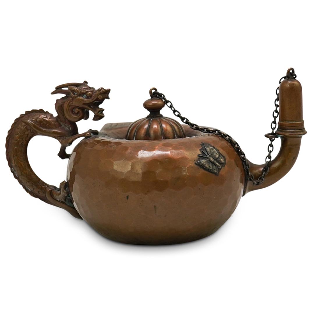 Gorham Copper & Silver Cigar Lighter (1 of 4)