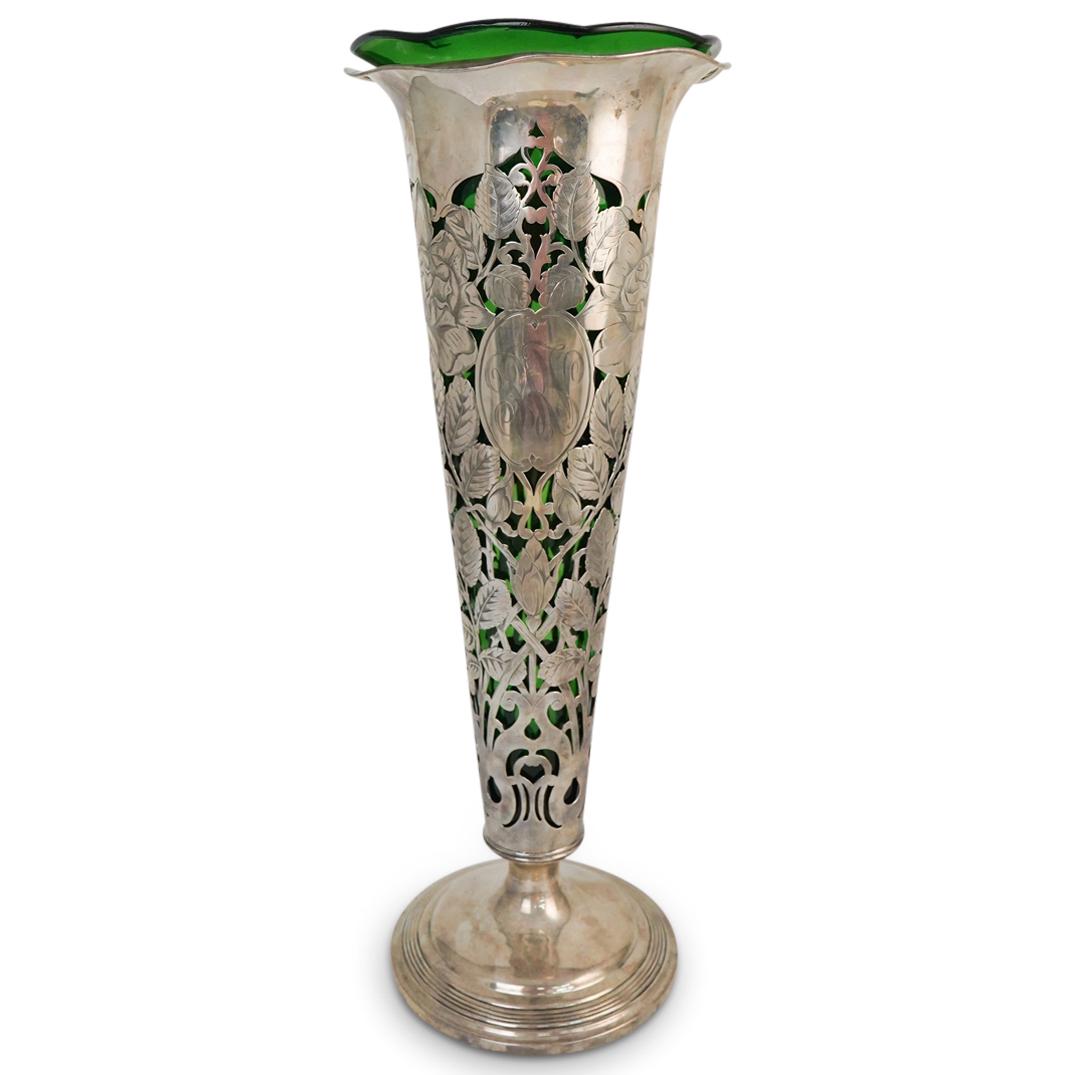 Gorham Sterling Silver Floral Vase (1 of 7)