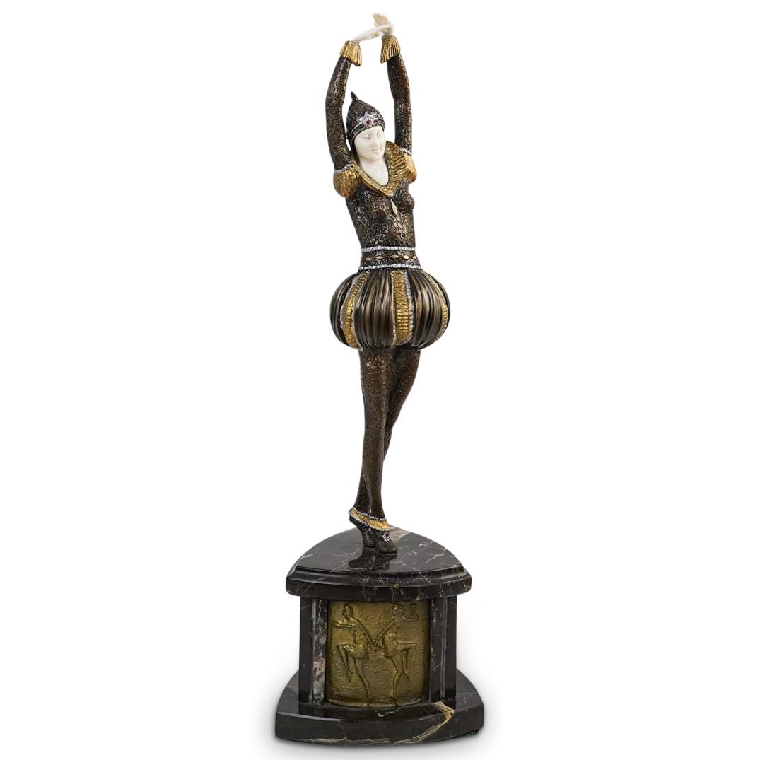 After D.H Chiparus Bronze Sculpture (1 of 7)