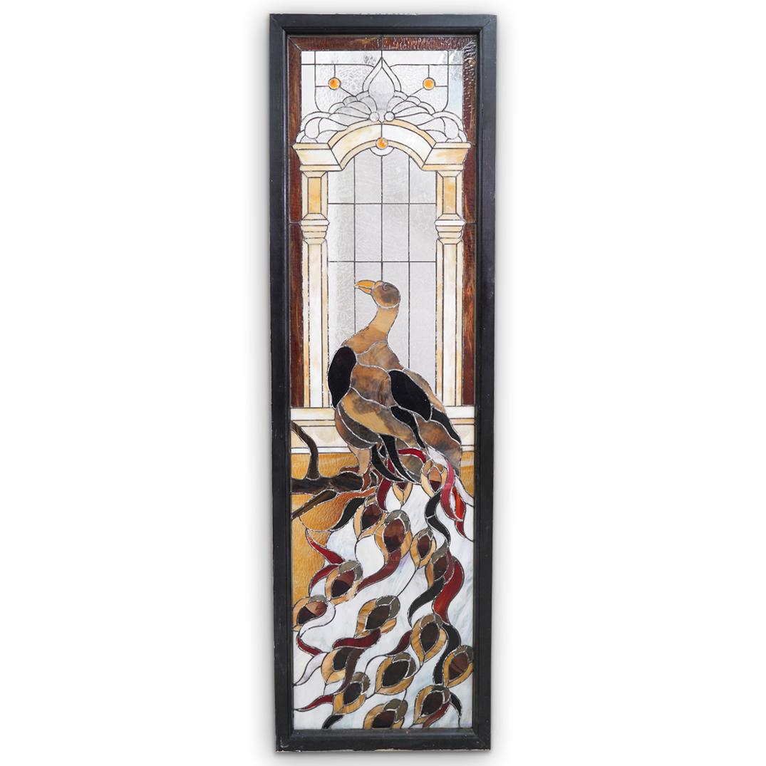 Architectural Salvage Stained Glass Window (1 of 3)