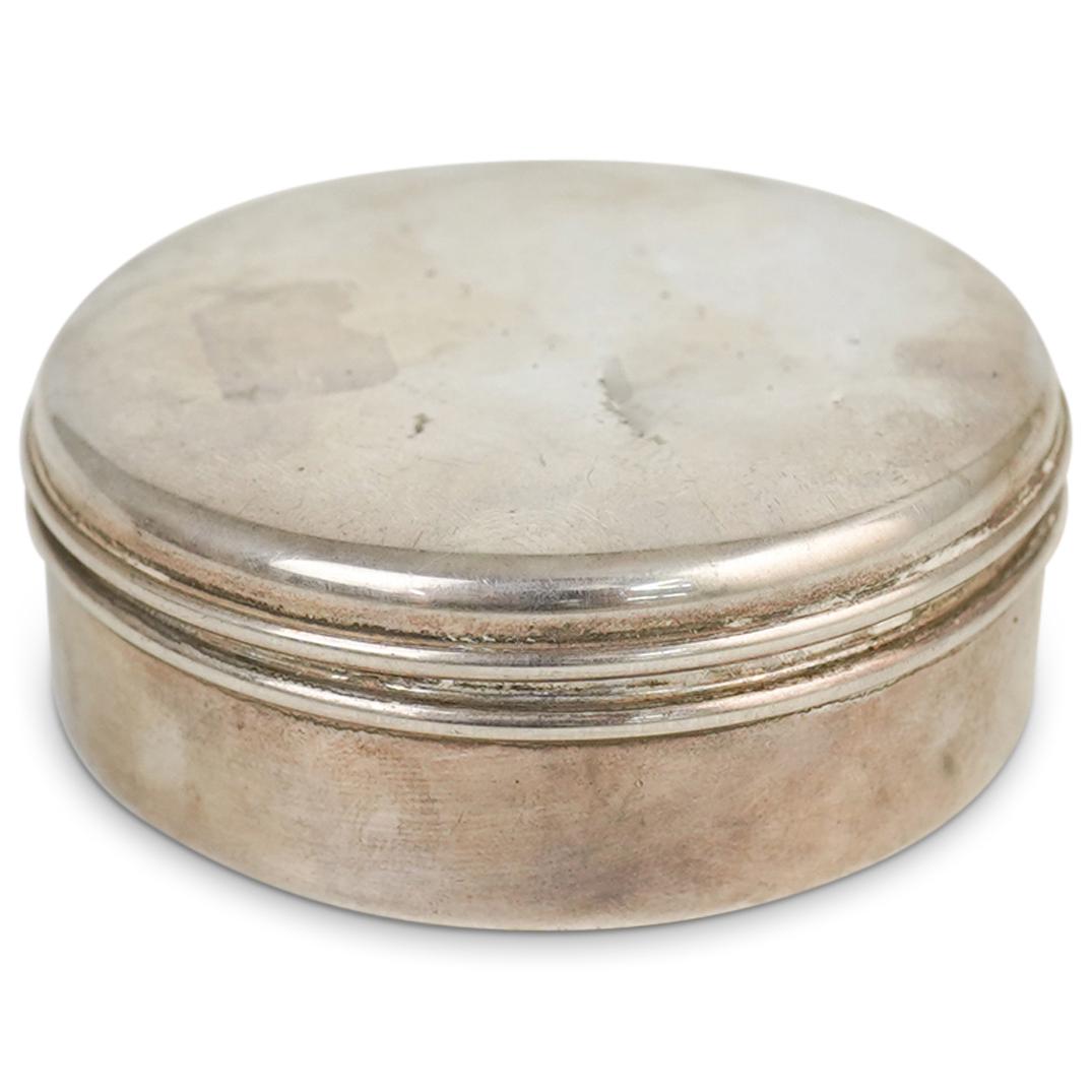 Cartier Sterling Silver Jewelry Box (1 of 3)