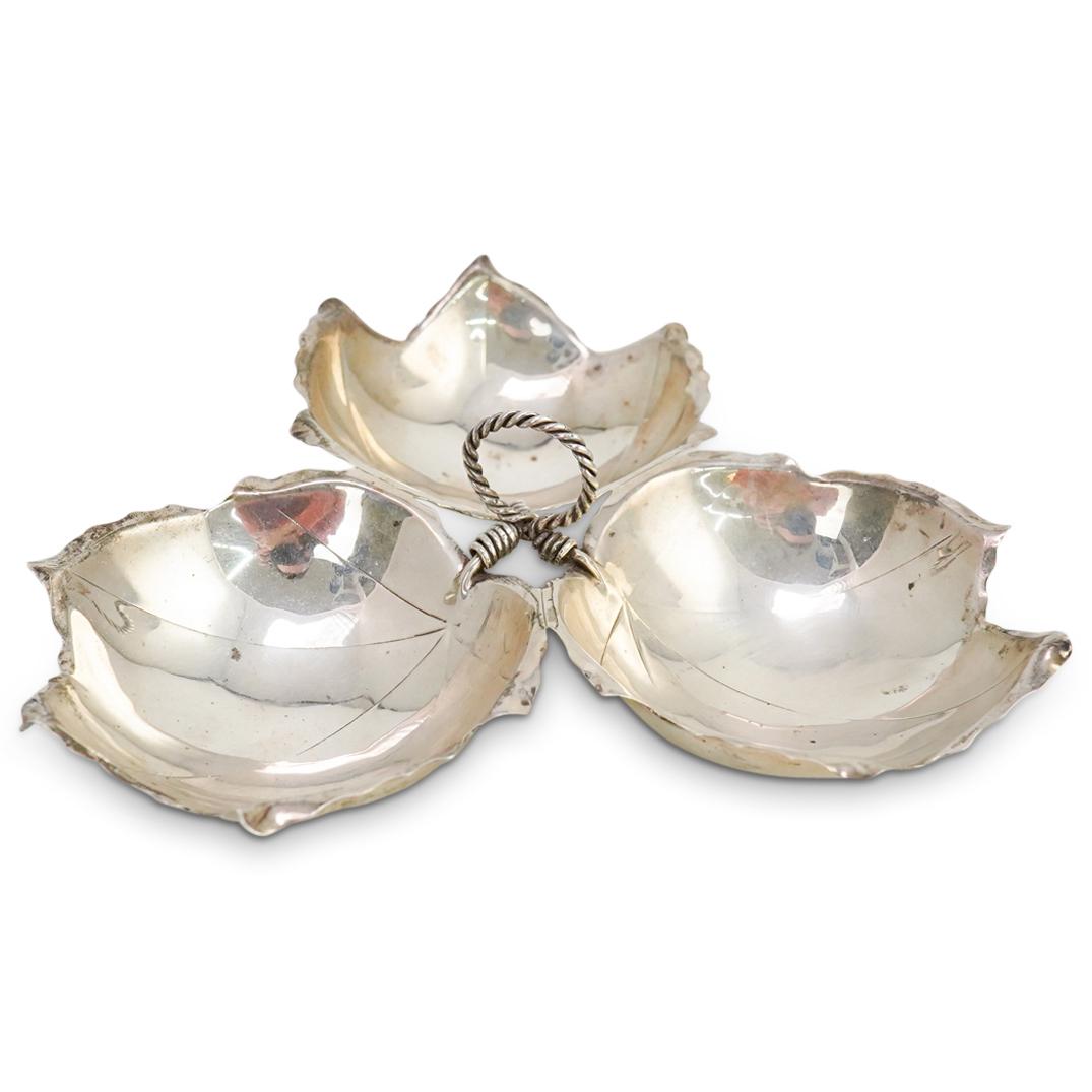 Black Starr, Sciarrotta & Gorham Sterling Nut Dish (1 of 3)