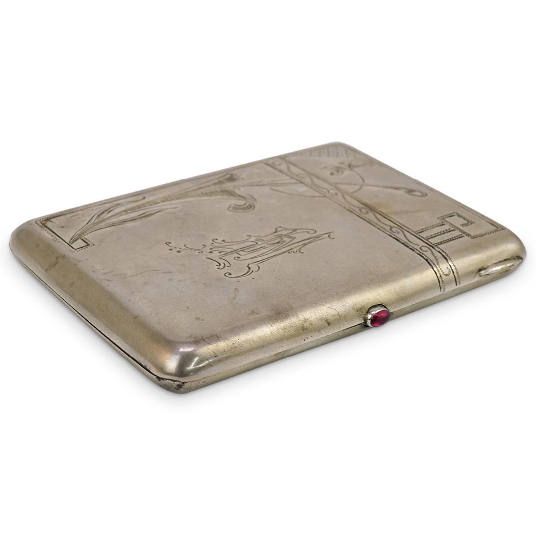 Antique German 800 Silver Cigarette Case (1 of 6)