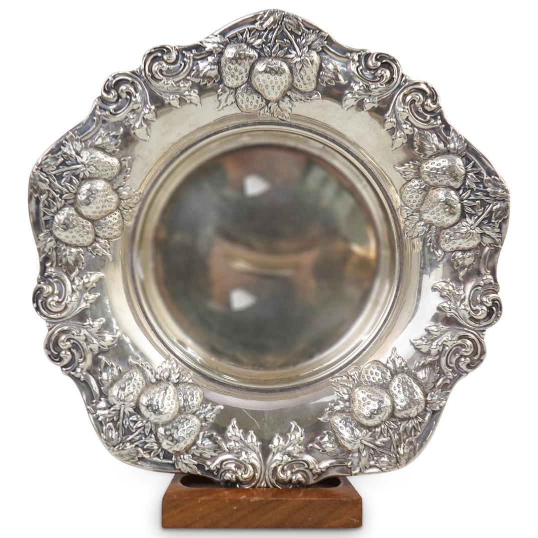 Wallace Sterling Silver Strawberry Dish (1 of 4)