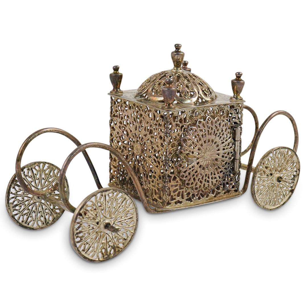 Sterling Silver Filigree Chariot (1 of 5)