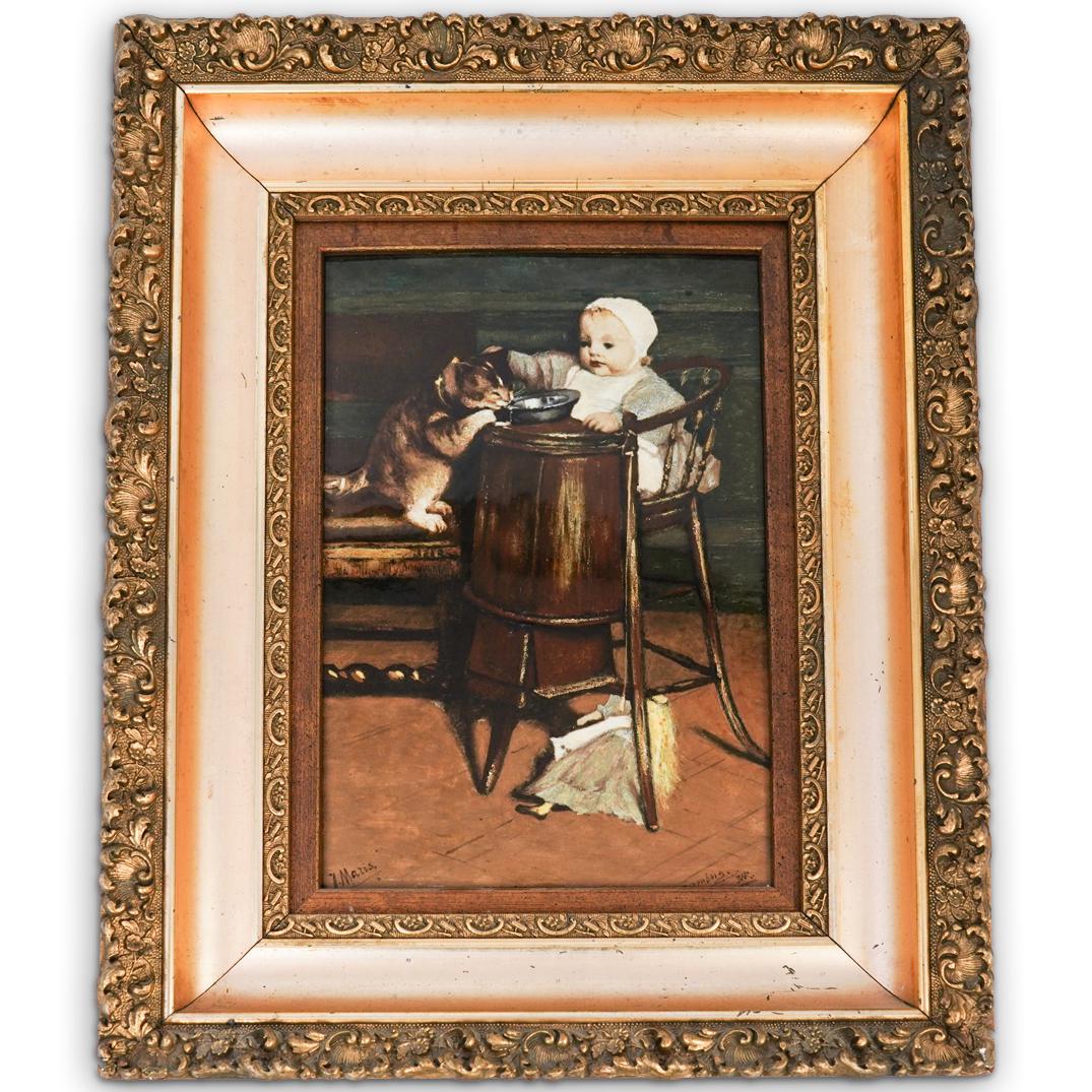 German Porcelain Plaque (1 of 7)