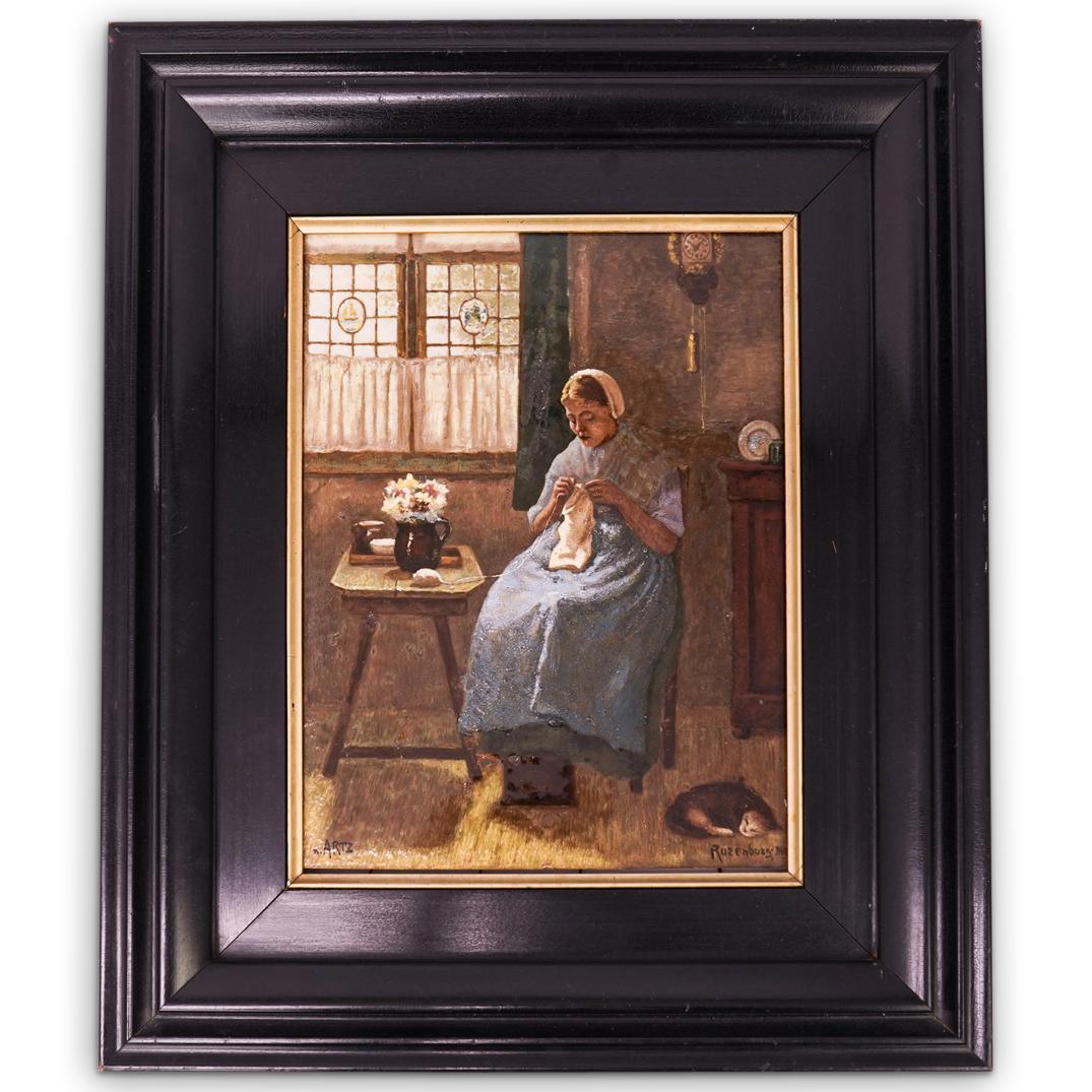 German Porcelain Plaque (1 of 6)