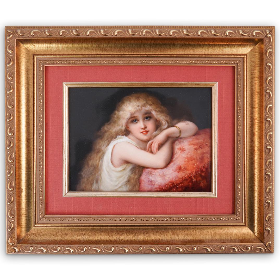 German Porcelain Plaque (1 of 5)