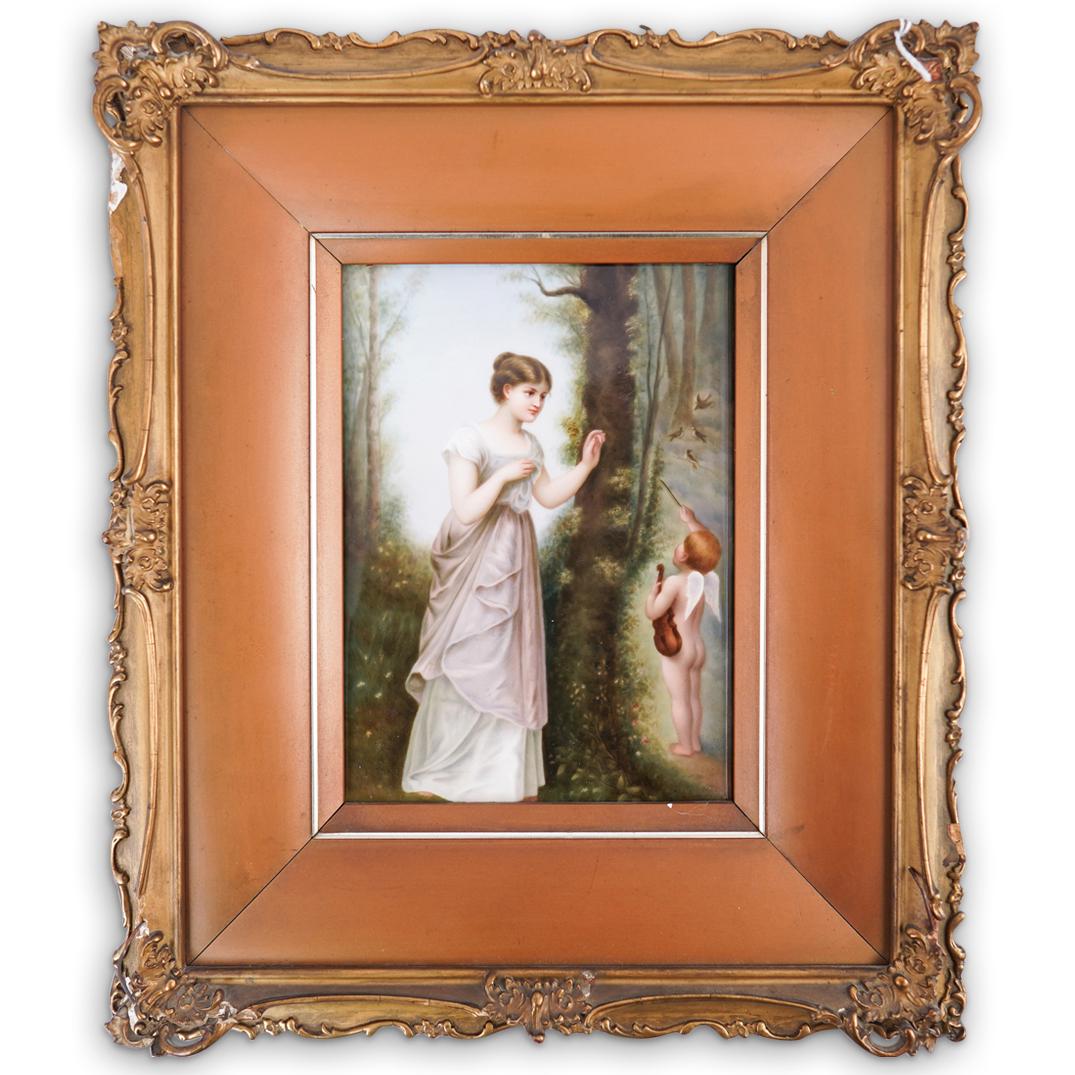 German Porcelain Plaque (1 of 3)