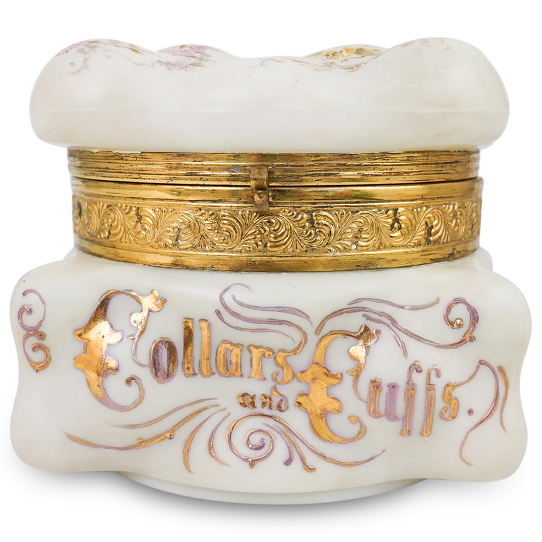 Large Wavecrest Enamel Porcelain Box (1 of 4)