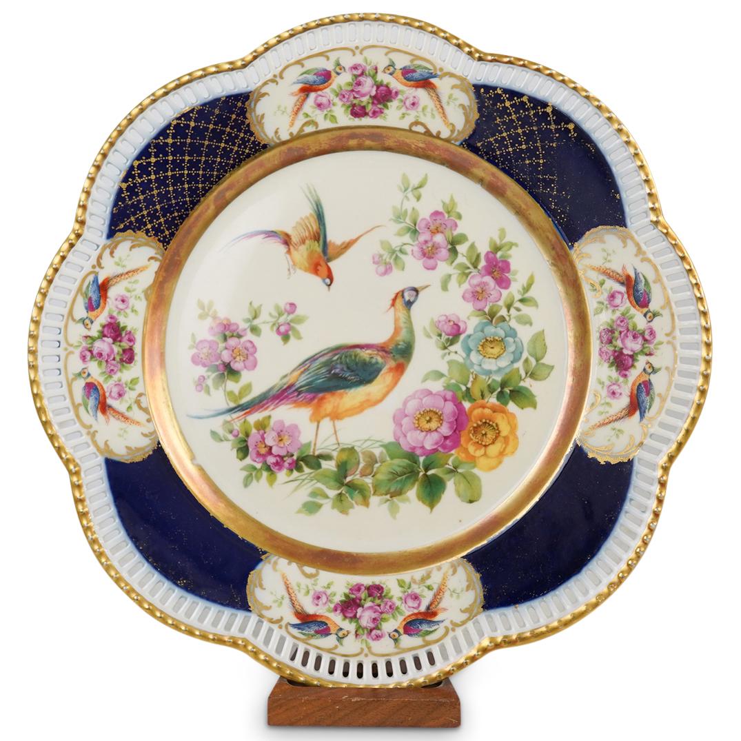 Bavaria Schumann Porcelain "Pheasant" Plate (1 of 4)