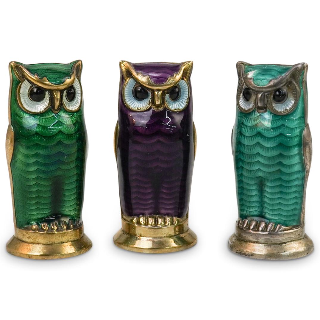 (3 Pcs) David Anderson Sterling Silver Salt & Pepper (1 of 3)