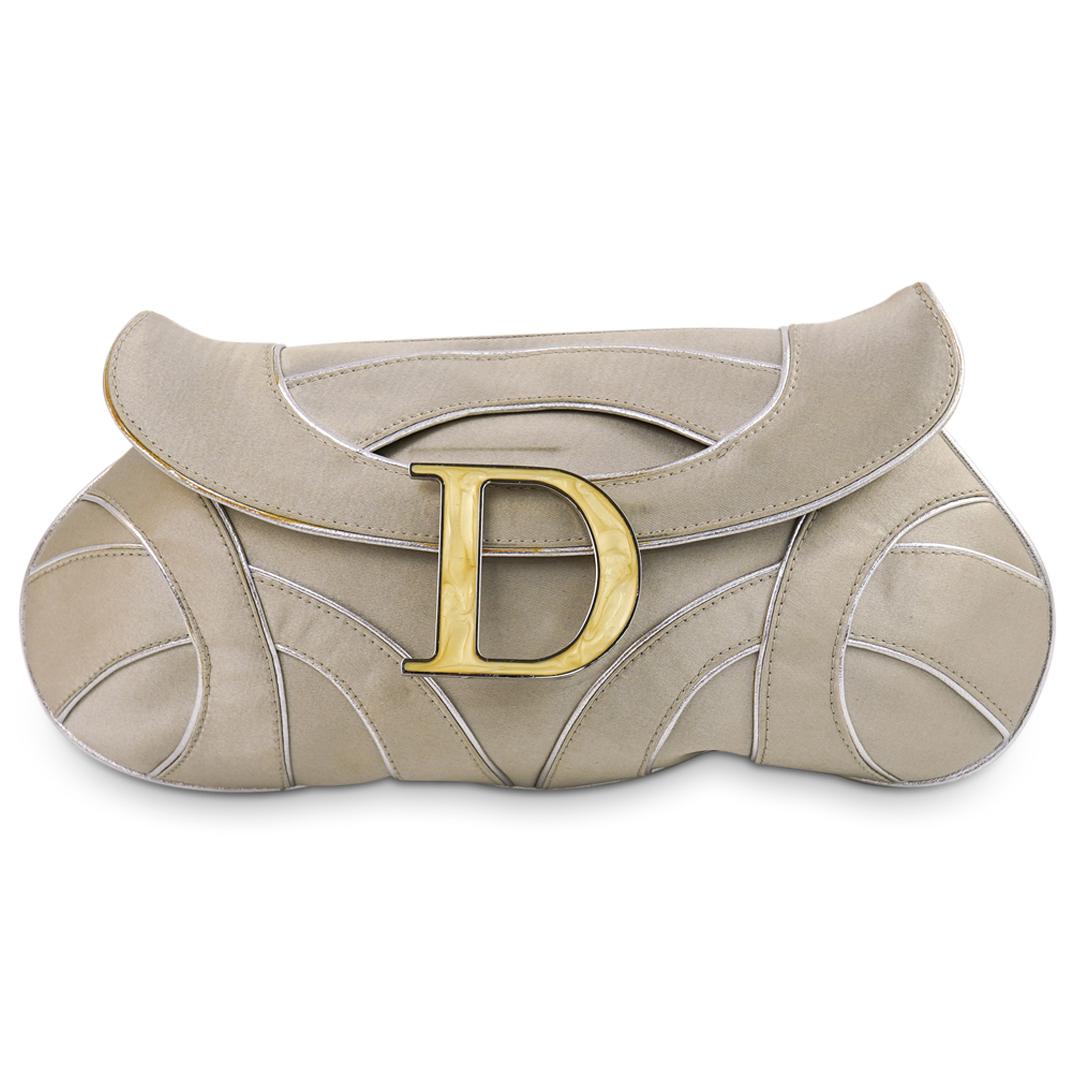 Christian Dior Silk Clutch Bag (1 of 5)