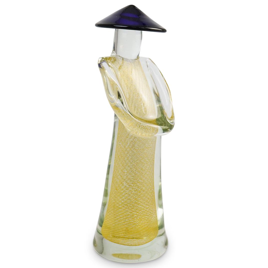 Giuliano Tosi Murano Glass Oriental Figure (1 of 4)