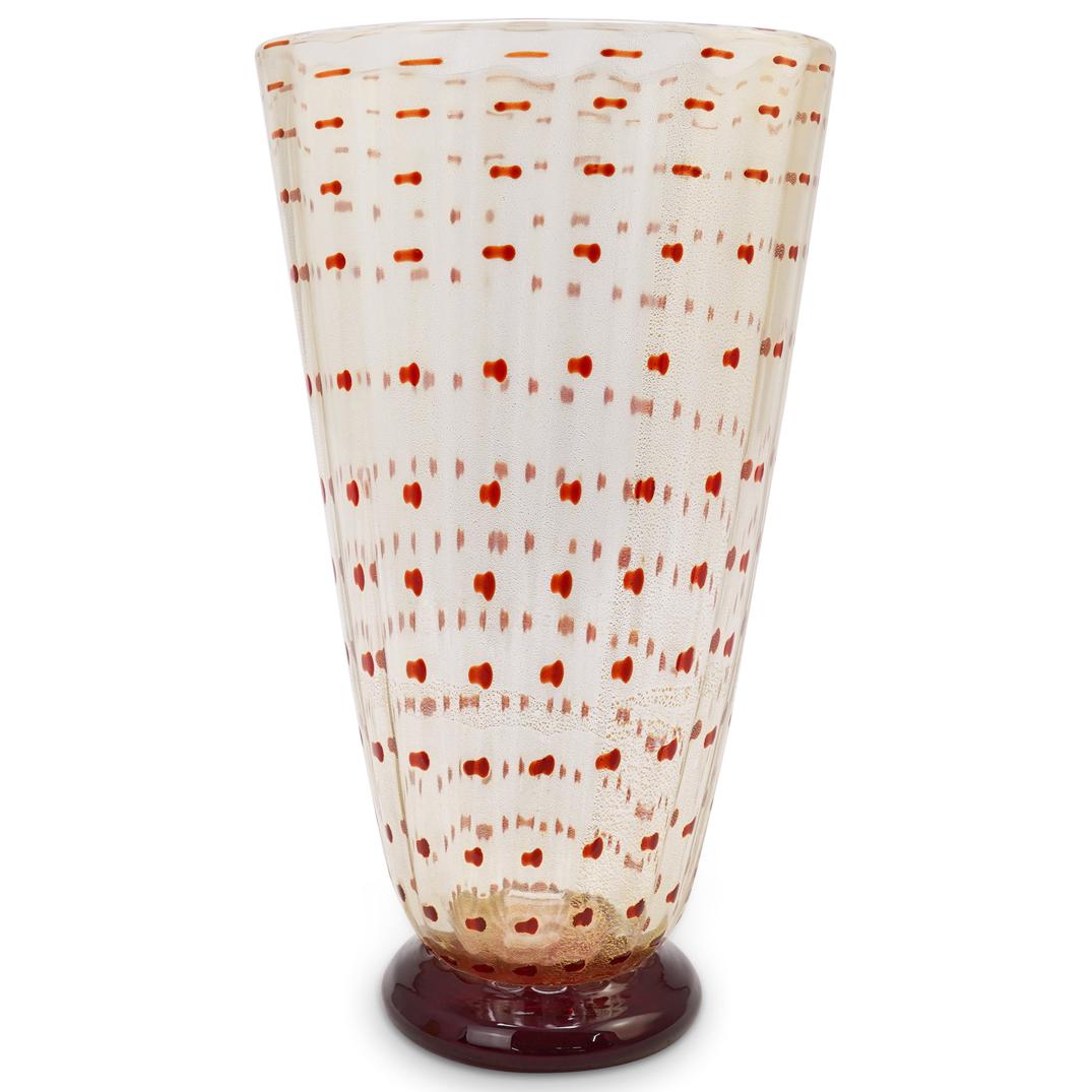 Signed Murano Glass Vase (1 of 4)