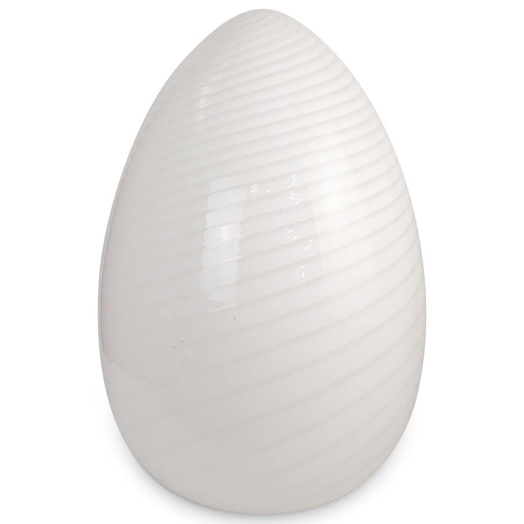 Mid Century Large Murano Glass Lamp (1 of 4)