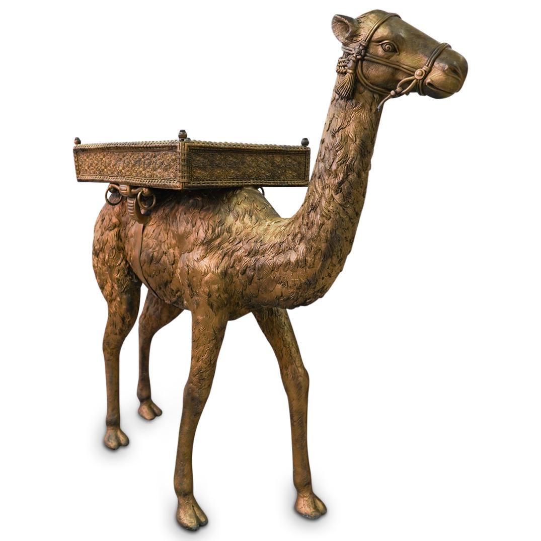 Lifesize Bronze Orientalist Camel Table (1 of 5)