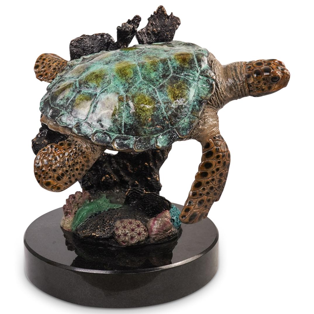 John Townsend (American) Bronze "Reef Dancer" Sculpture (1 of 5)