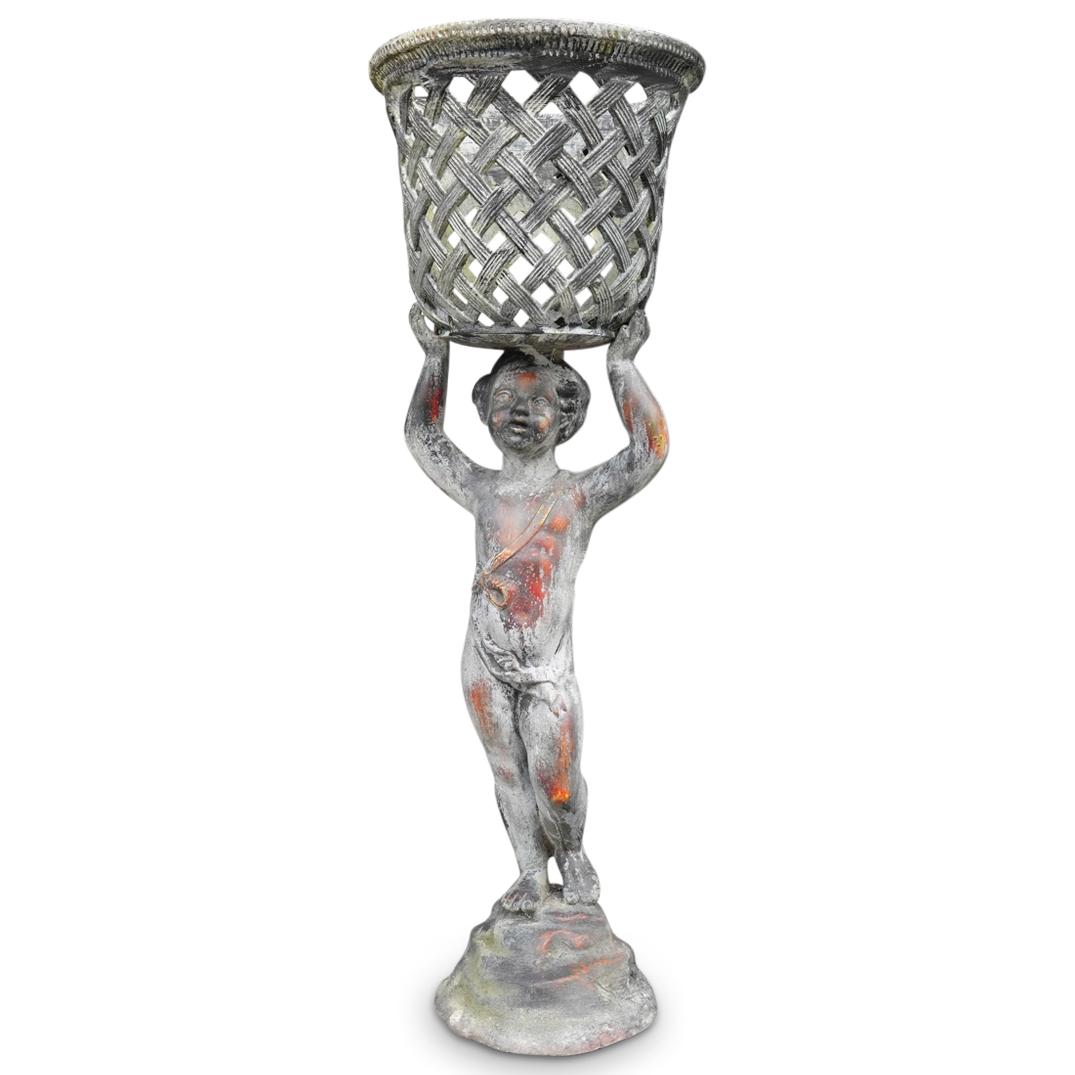 Bronze Figural Garden Statue (1 of 5)