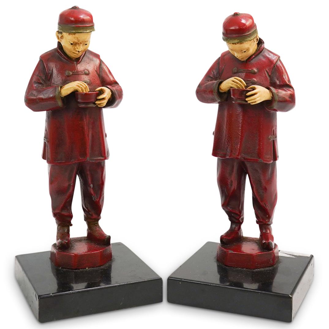 Chinese Figural Bookends (1 of 5)