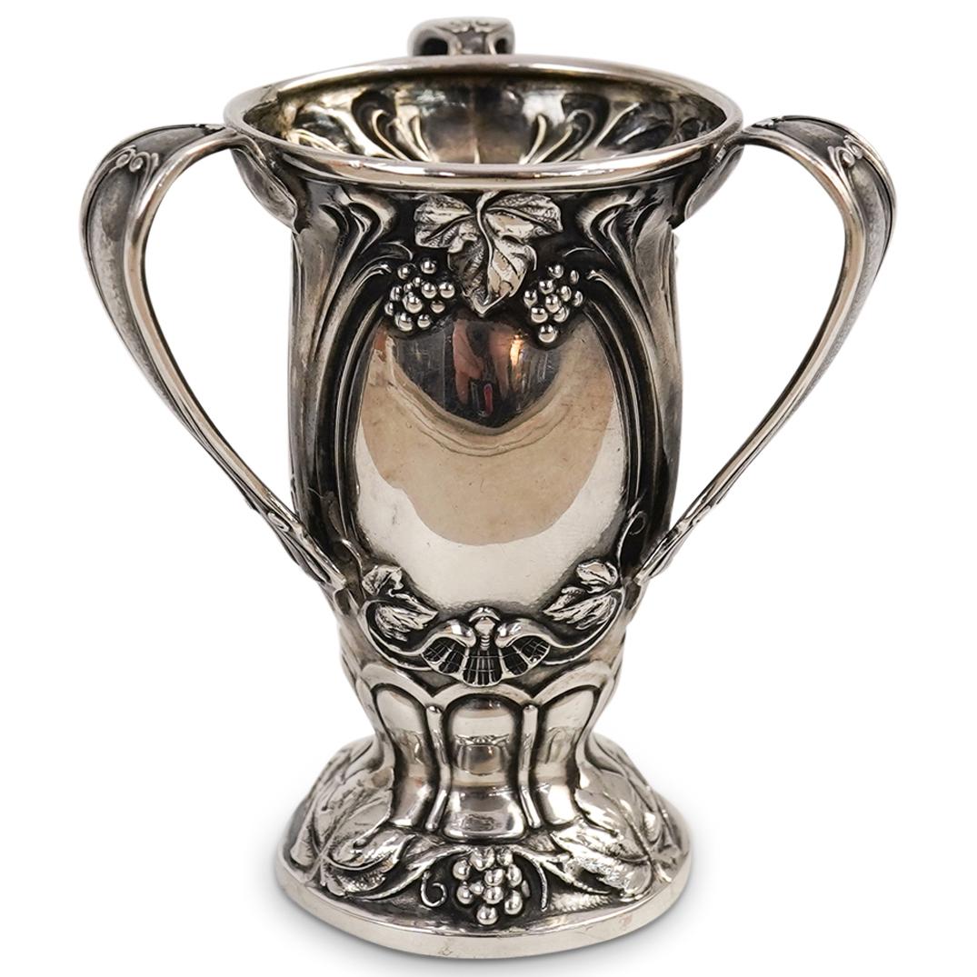 19th Cent. Sterling Small Tennis Trophy Cup (1 of 3)