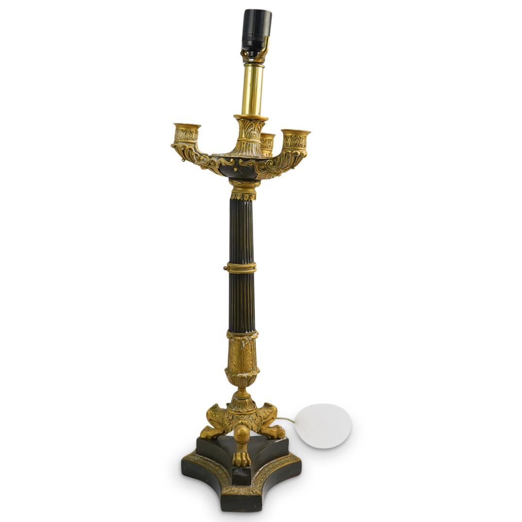 French Dore Bronze Lamp (1 of 3)