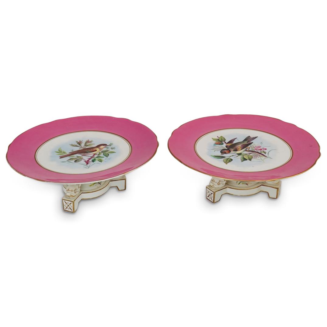 Old Paris Painted Cake Plates (1 of 4)