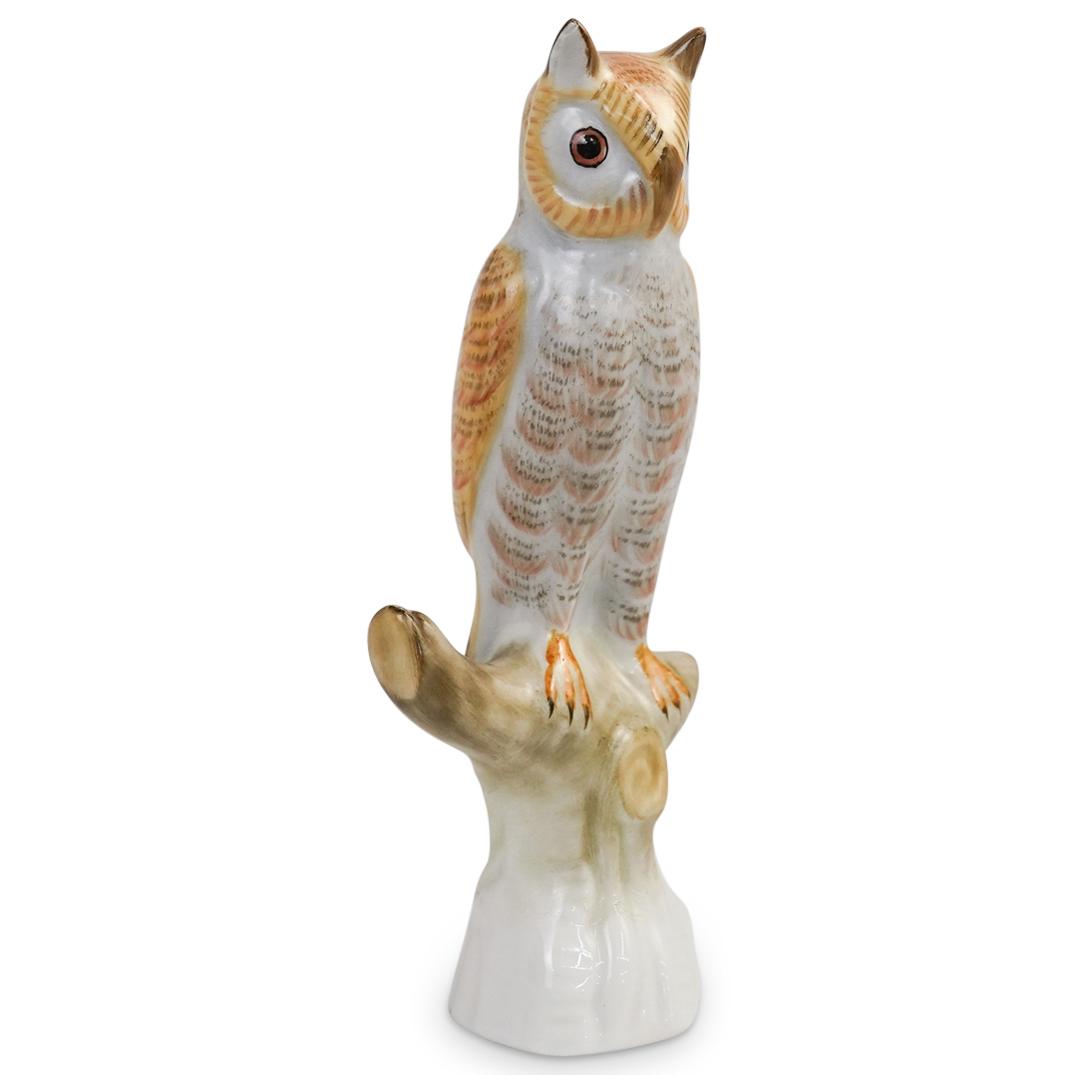 Herend Hungary Owl Porcelain Figurine (1 of 3)