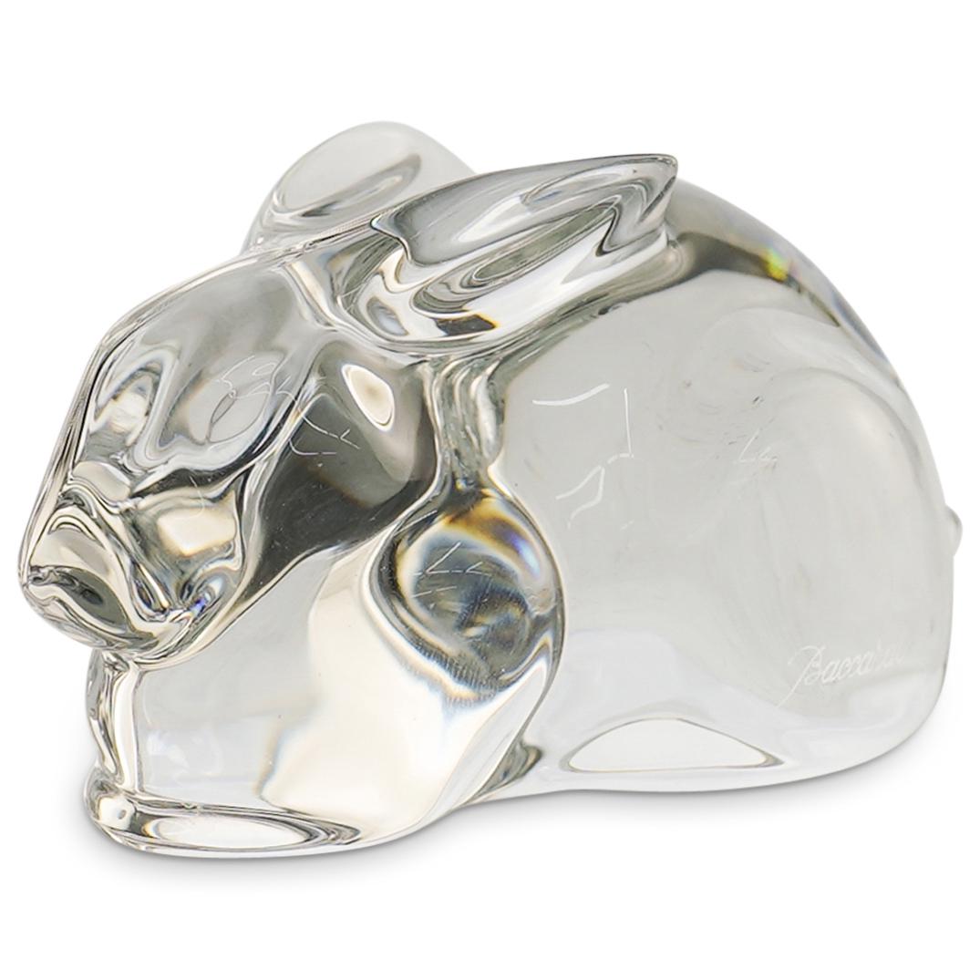 Baccarat Rabbit Clear Crystal Figurine (1 of 3)