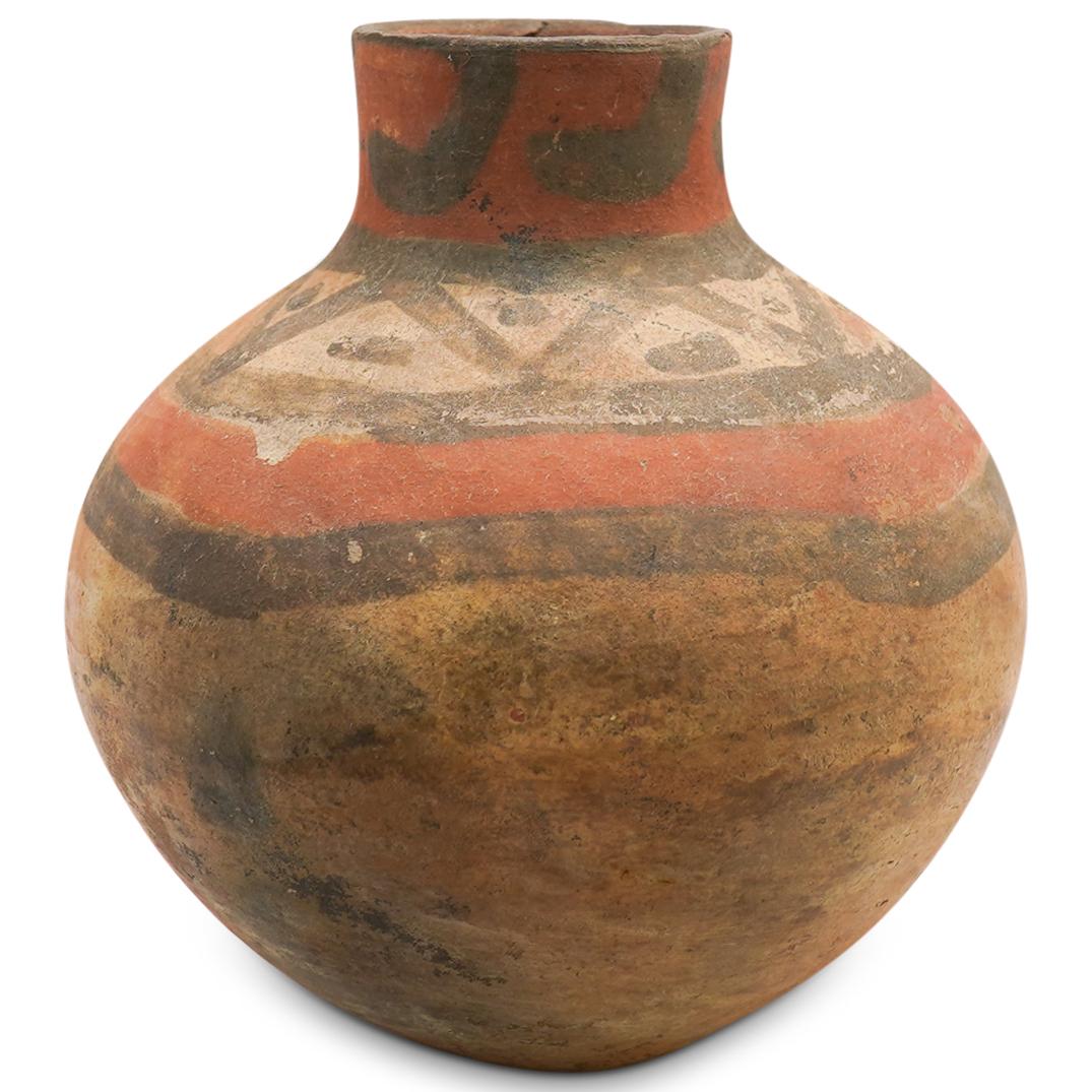 Pre-Columbian Chancay Polychrome Pottery Olla Pot (1 of 5)