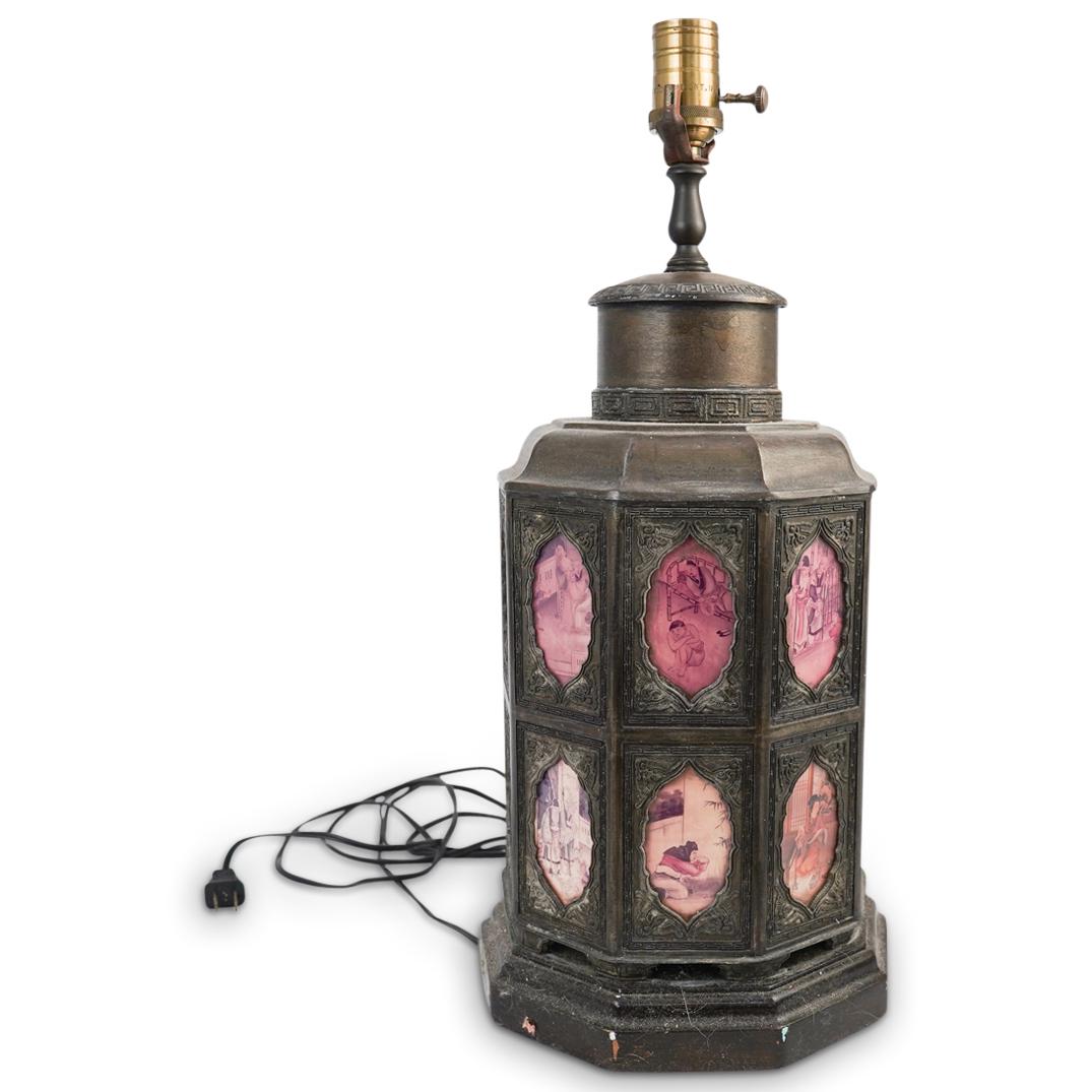 Chinese Tea Caddy Lamp (1 of 5)