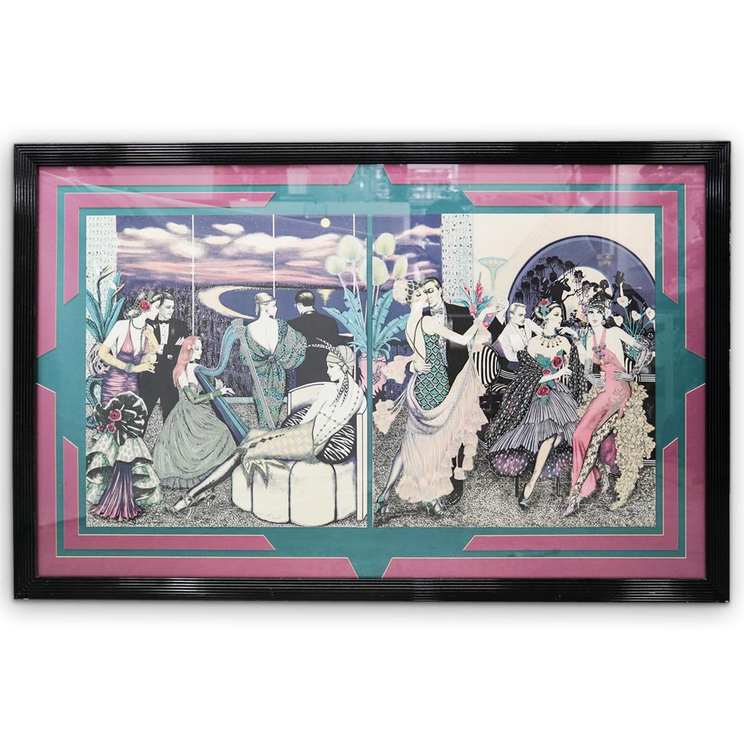 Mary Vickers (B.1940) Mixed Media Lithograph (1 of 5)