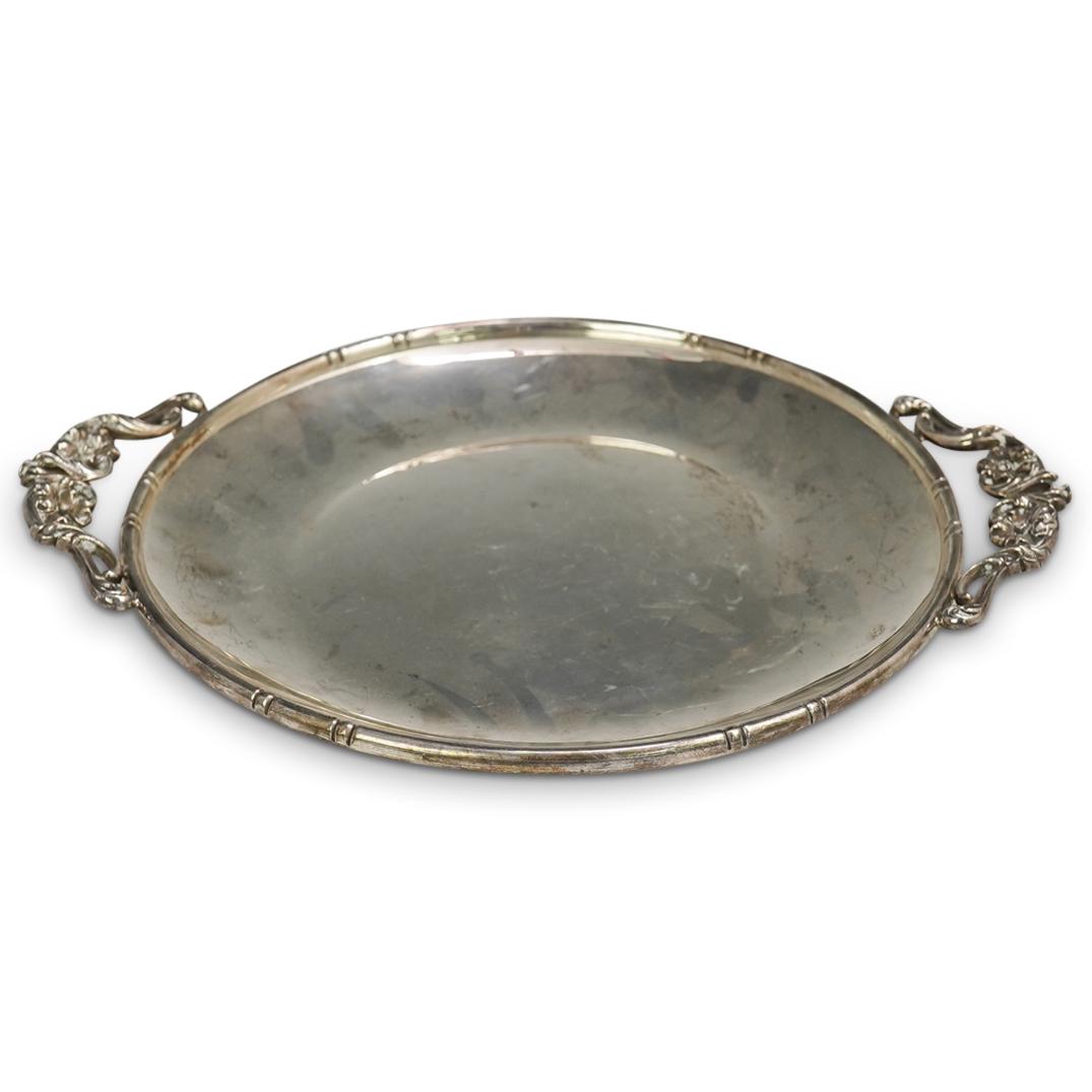 "Baldwin & Miller" Sterling Silver "Bamboo" Tray (1 of 5)