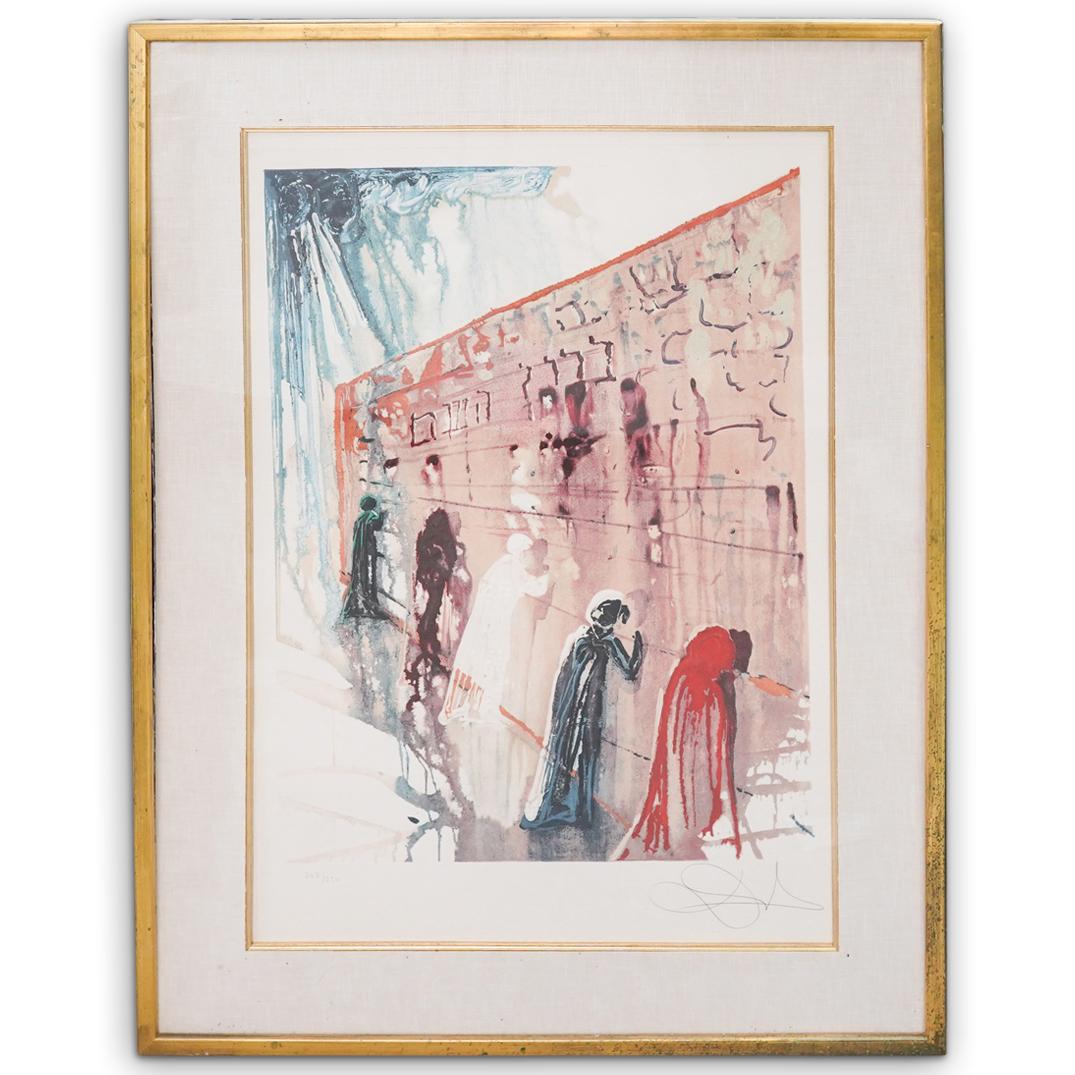 Salvador Dali "Wailing Wall" Lithograph (1 of 5)