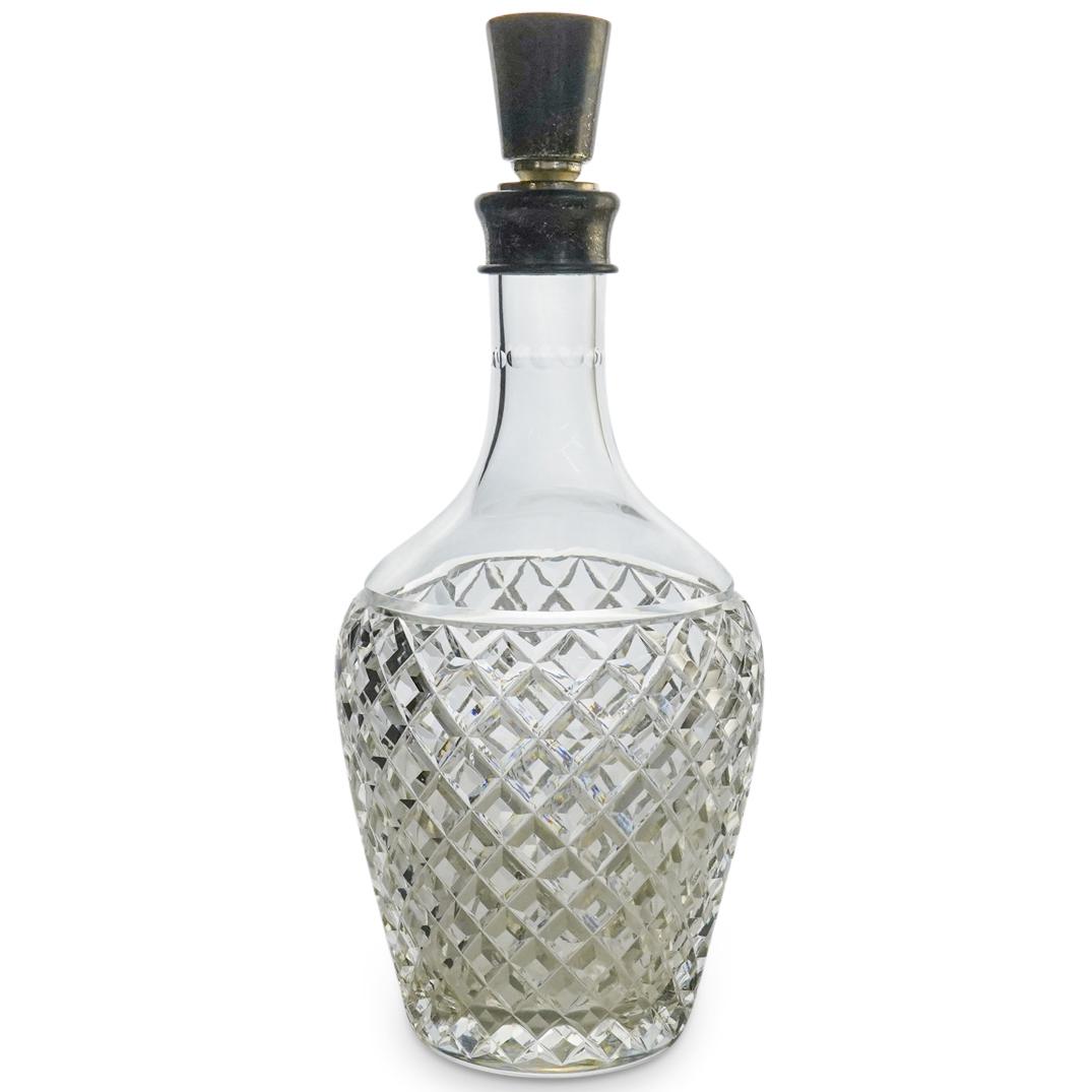 Hawkes Sterling Silver and Crystal Decanter (1 of 4)