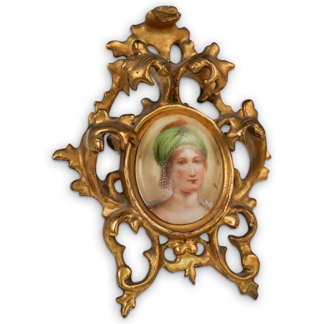 German Porcelain Plaque (1 of 3)