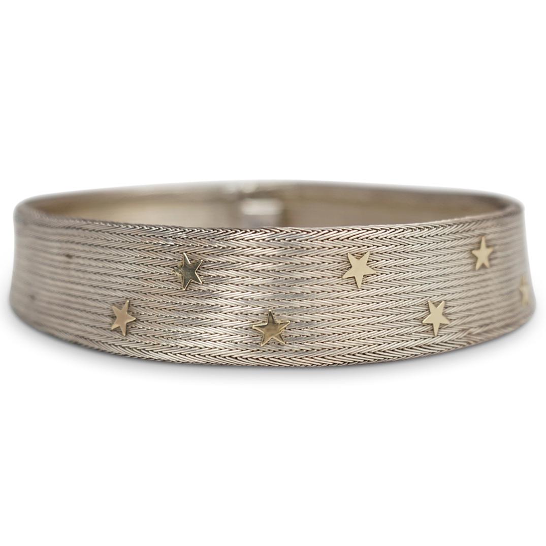 Antique Gilt Sterling Silver Choker Necklace (1 of 3)