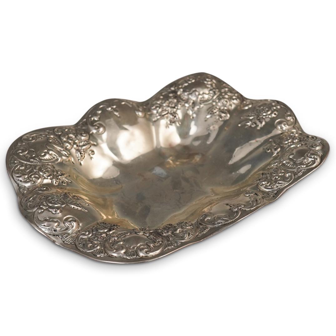 "B.S.C." Sterling Silver Dish (1 of 4)