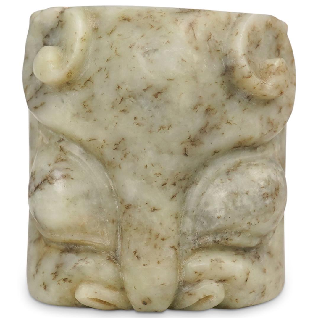 Chinese Carved Jade Cong (1 of 4)