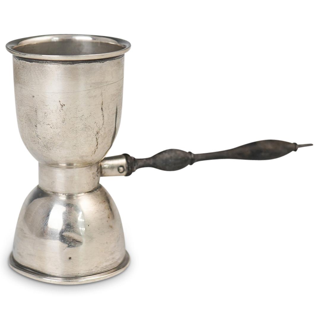 Sterling Silver Double Handled Jigger (1 of 2)