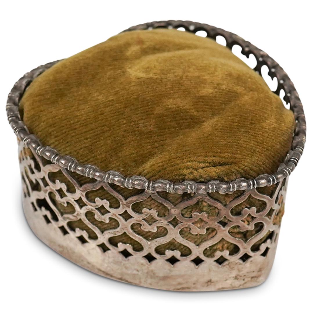 Sterling Silver Sewing Pin Cushion (1 of 4)