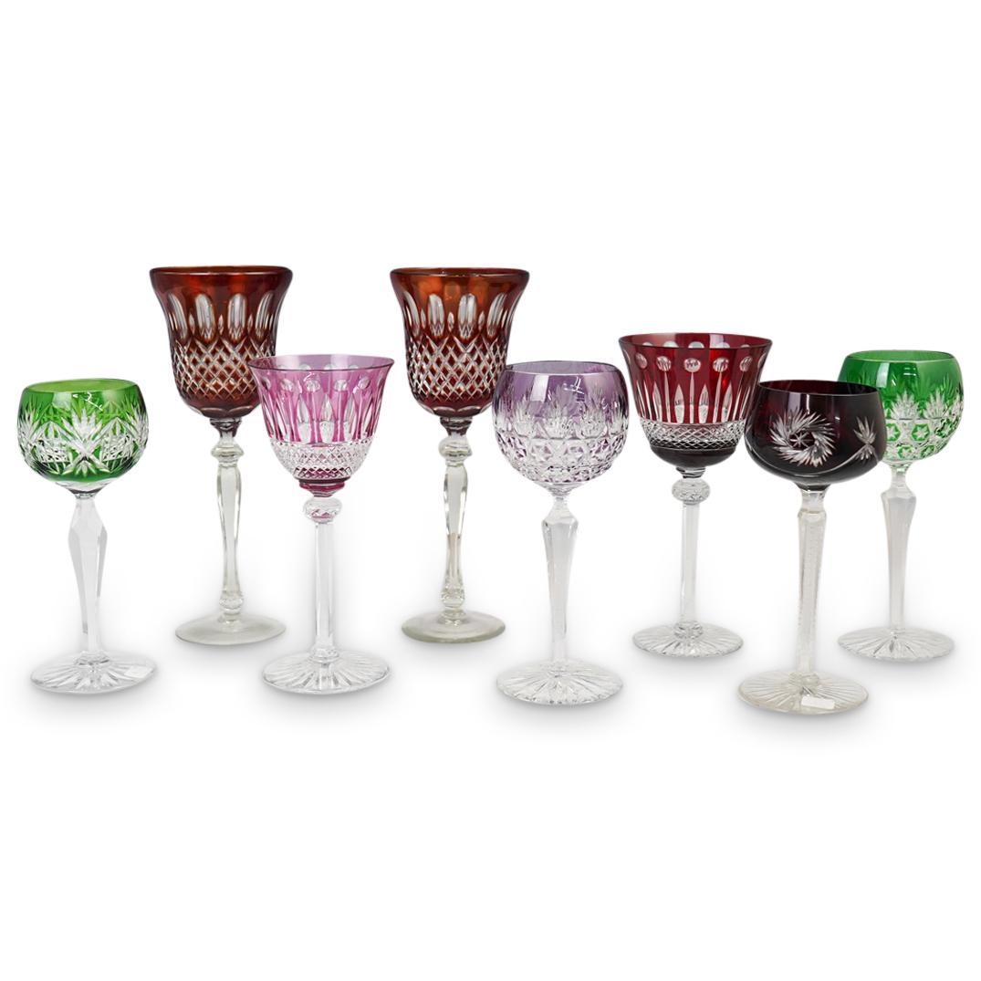 (8Pc) Bohemian Crystal Stemware Collection (1 of 6)