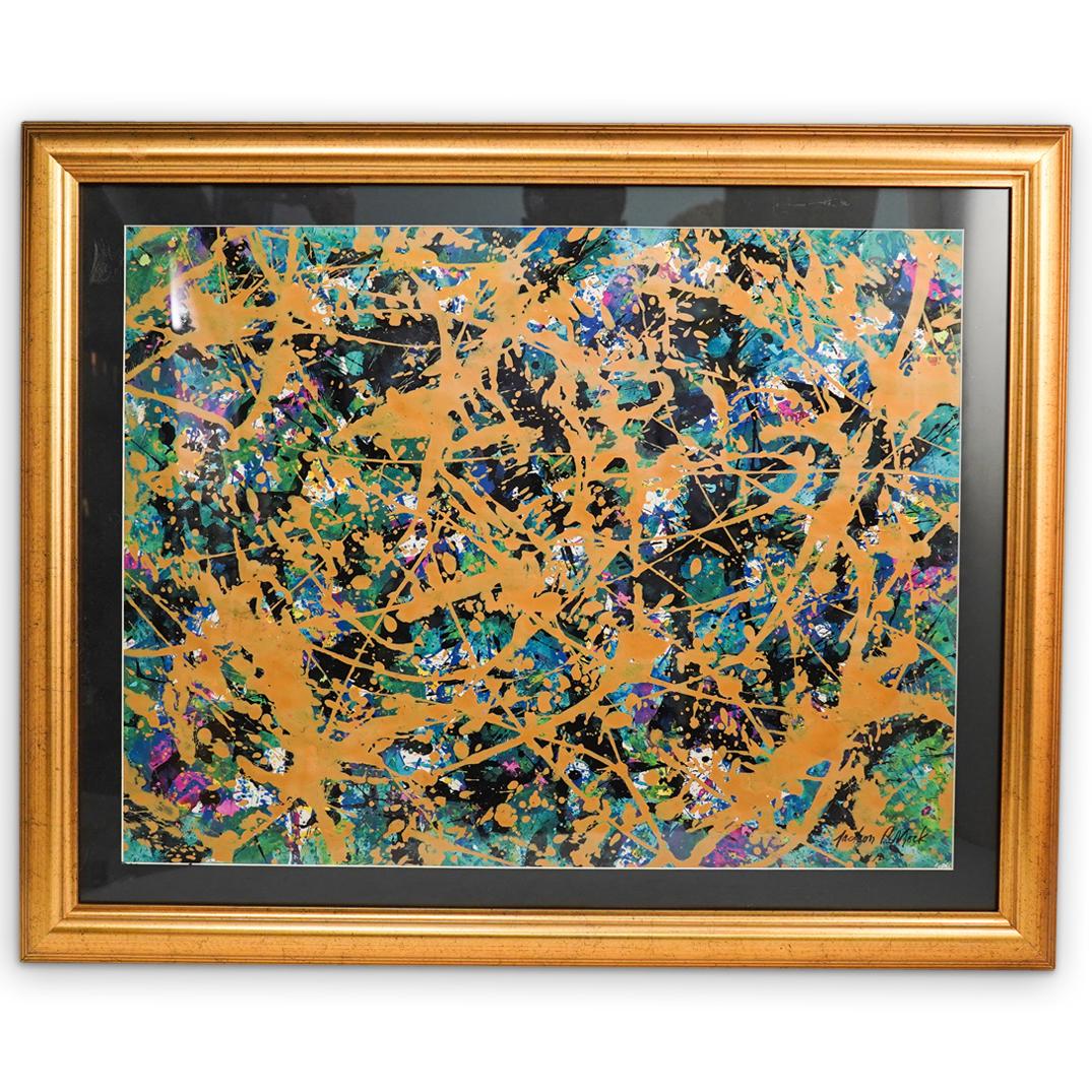 After Jackson Pollock Painting (1 of 4)