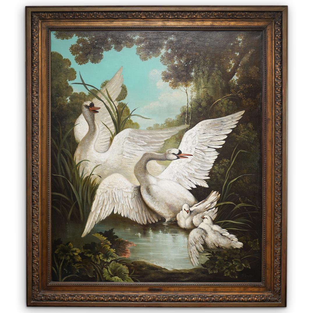 Jacob Bogdani (Hungarian 1660-1724) Oil On Canvas (1 of 5)