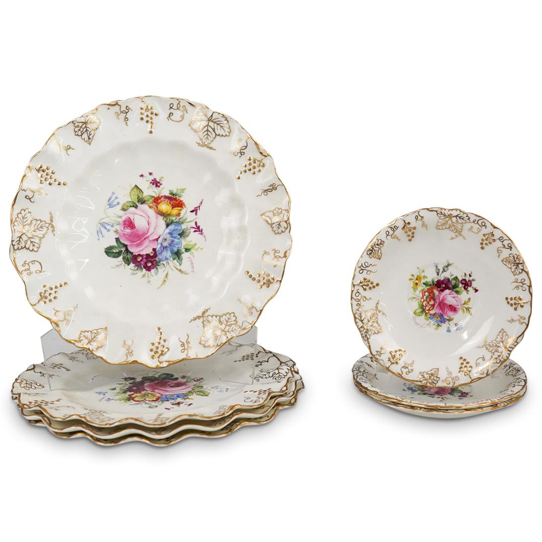 (7Pc) Royal Crown Derby Porcelain Set (1 of 5)