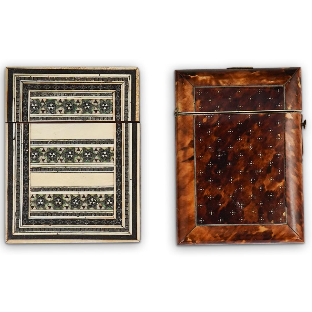 Pair Of Antique Card Cases (1 of 6)