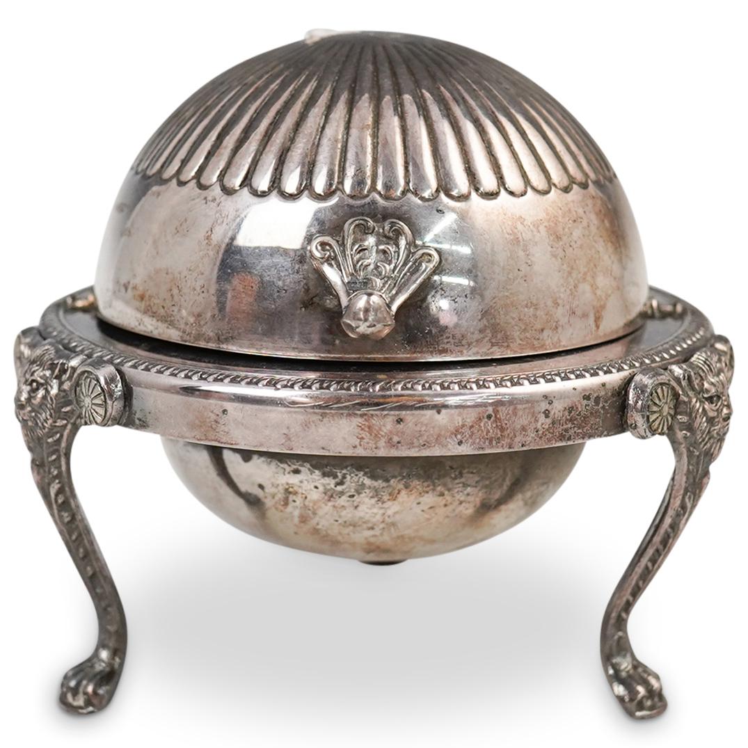 F.B. Rogers Silver Plated Dome Roll Top Server (1 of 5)