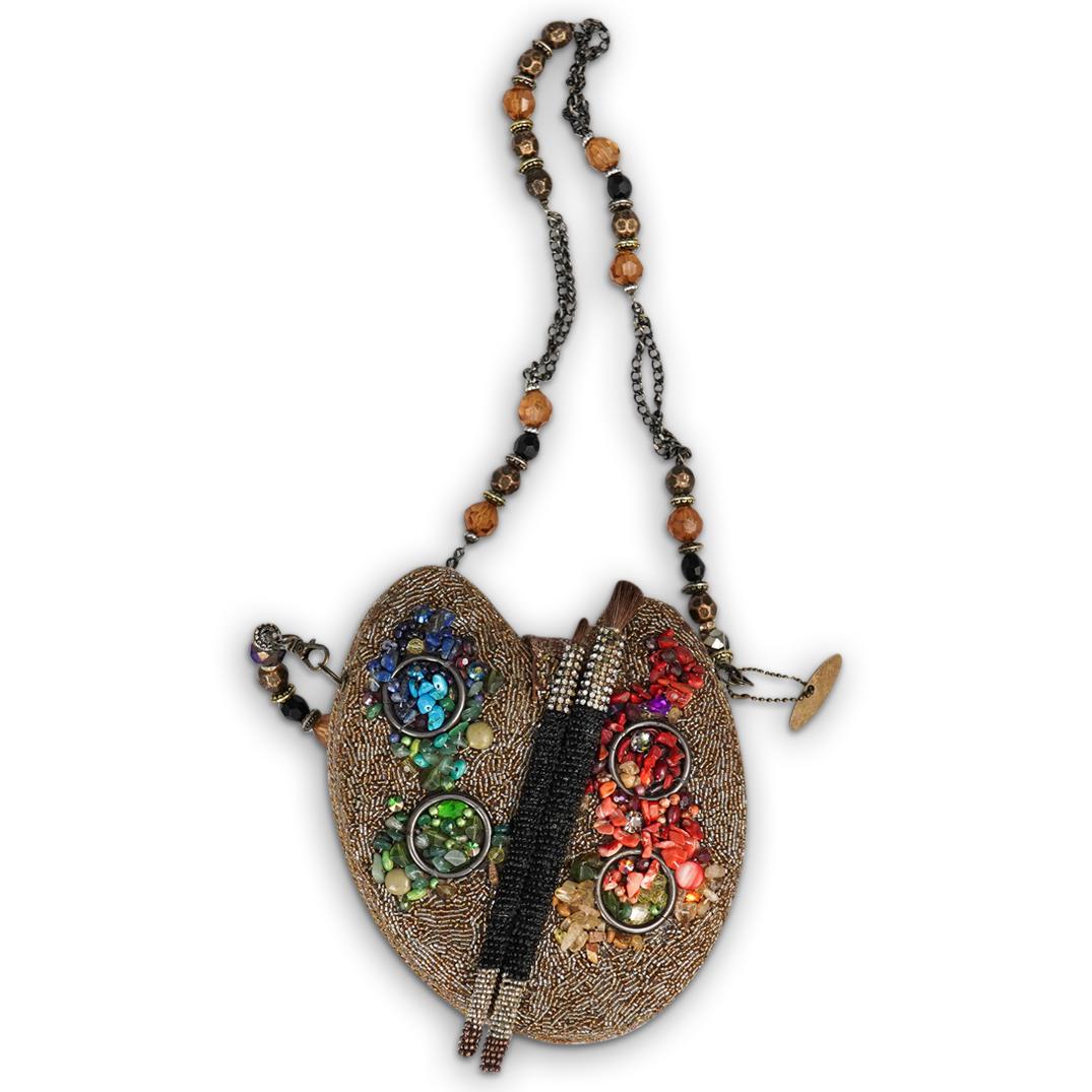 Mary Frances "Painter Palette" Shoulder Bag (1 of 5)