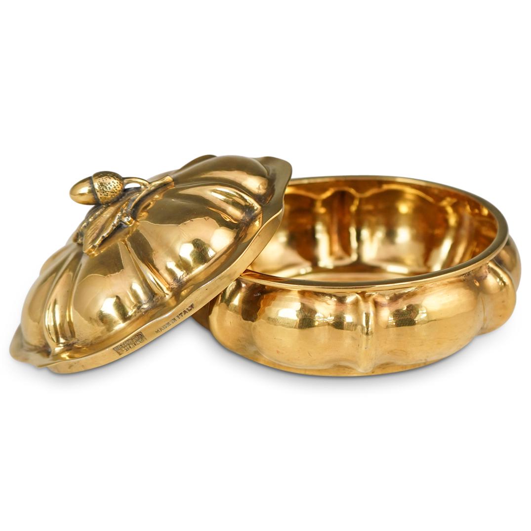 Tiffany & Co Sterling Vermeil Silver Trinket Box (1 of 6)